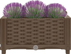 vidaXL Donica do podniesionej rabaty, 40x40x23 cm, polipropylen 3