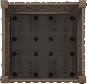 vidaXL Donica do podniesionej rabaty, 40x40x23 cm, polipropylen 6