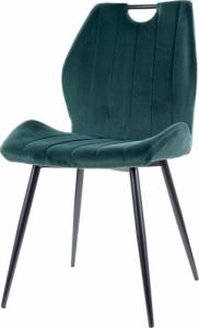 Selsey SELSEY Krzesło tapicerowane Terphing zielone 1
