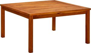 vidaXL Ogrodowy stolik kawowy, 85x85x45 cm, lite drewno akacjowe 1