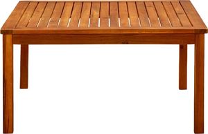 vidaXL Ogrodowy stolik kawowy, 85x85x45 cm, lite drewno akacjowe 3