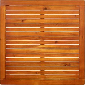 vidaXL Ogrodowy stolik kawowy, 85x85x45 cm, lite drewno akacjowe 4