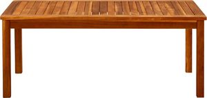 vidaXL Ogrodowy stolik kawowy, 110x60x45 cm, lite drewno akacjowe 2