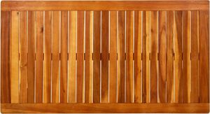 vidaXL Ogrodowy stolik kawowy, 110x60x45 cm, lite drewno akacjowe 4