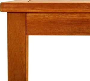vidaXL Ogrodowy stolik kawowy, 110x60x45 cm, lite drewno akacjowe 6