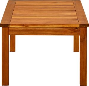 vidaXL Ogrodowy stolik kawowy, 90x50x36 cm, lite drewno akacjowe 3