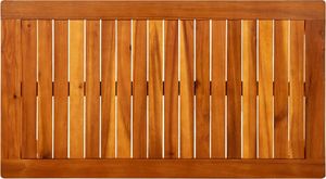 vidaXL Ogrodowy stolik kawowy, 90x50x36 cm, lite drewno akacjowe 4