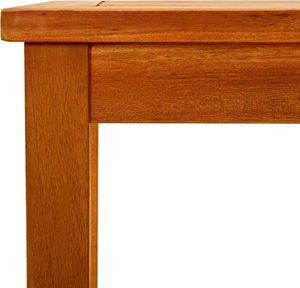 vidaXL Ogrodowy stolik kawowy, 90x50x36 cm, lite drewno akacjowe 6
