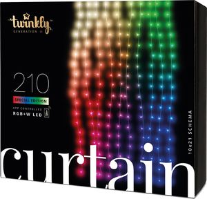 Twinkly Smart kurtyna świetlna LED Twinkly Curtain 210 LED RGBW Gen 2 1