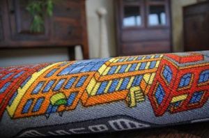 Dywany Łuszczów Dywan dziecięcy ULICZKI BIG CITY koło, koło 100 cm 4