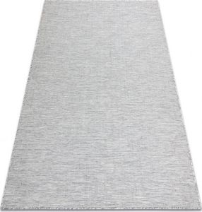 Dywany Łuszczów Dywan SZNURKOWY SIZAL płaskotkany PATIO 3069 koniczyna marokańska szary / beż, 78x150 cm 1