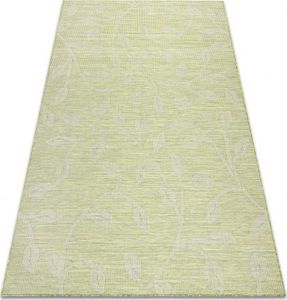 Dywany Łuszczów Dywan SZNURKOWY SIZAL płaskotkany PATIO 3045 liście zielony / beż, 78x150 cm 1