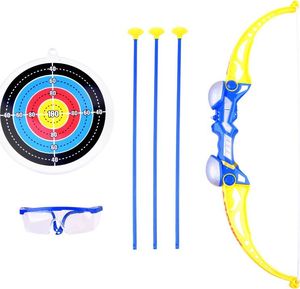 Jokomisiada Zestaw łucznika Łuk tarcza strzały światło (SP0689) 2