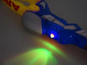 Jokomisiada Zestaw łucznika Łuk tarcza strzały światło (SP0689) 4