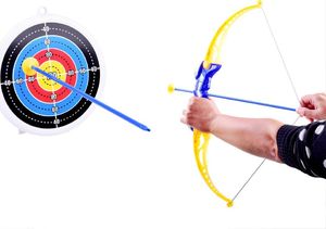 Jokomisiada Zestaw łucznika Łuk tarcza strzały światło (SP0689) 7