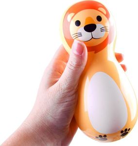 Jokomisiada Kolorowe Kręgle zwierzątka grzechotki 6 szt SP0687 6