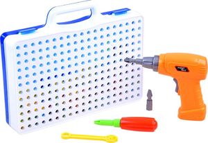 Jokomisiada Kreatywny zestaw klocki 237 ele. wkrętarka ZA3969 8