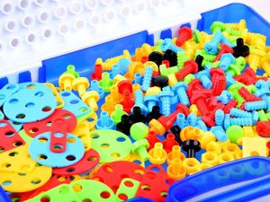 Jokomisiada Kreatywny zestaw klocki 237 ele. wkrętarka ZA3969 9