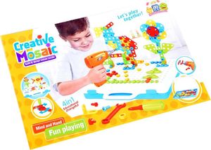 Jokomisiada Kreatywny zestaw klocki 237 ele. wkrętarka ZA3969 10