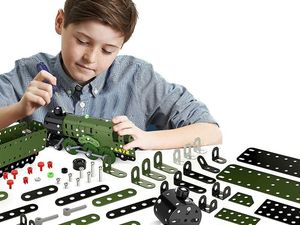 Jokomisiada Konstrukcyjne metalowe klocki parowóz 340el ZA3869 3