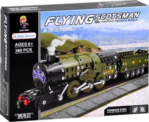 Jokomisiada Konstrukcyjne metalowe klocki parowóz 340el ZA3869 7