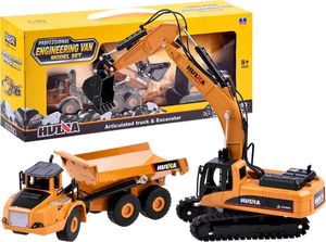 Jokomisiada Zestaw metalowa koparka + wywrotka modele ZA3910 1
