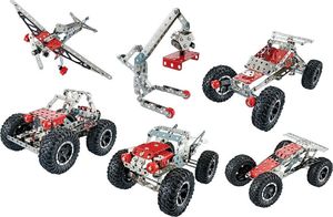 Jokomisiada Metalowe klocki konstrukcyjne 288 el 6w1 ZA3870 3