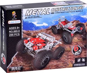 Jokomisiada Metalowe klocki konstrukcyjne 288 el 6w1 ZA3870 4