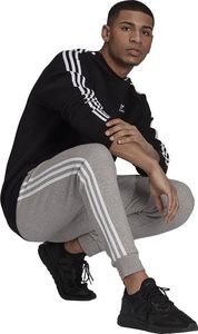 Adidas Bluza Adidas 3-STRIPES CREW BLACK GN3487 S 3