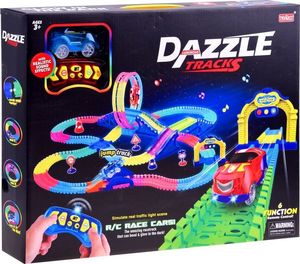 Jokomisiada Tor samochodowy fluo świeci auto na pilota  (ZA3309) 11