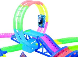 Jokomisiada Tor samochodowy fluo świeci auto na pilota  (ZA3309) 3