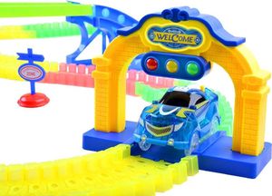 Jokomisiada Tor samochodowy fluo świeci auto na pilota  (ZA3309) 8