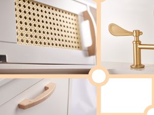 Kontext Kuchnia drewniana MDF retro z akcesoriami BOHO 5