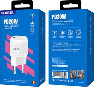 Ładowarka Kaku KSC-597 1x USB-C 3 A (6921042118741) 3