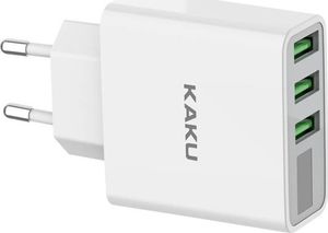 Ładowarka Kaku KSC-348 3x USB-A 3.4 A (6921042113111) 3