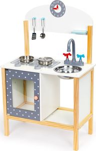 Ecotoys Drewniana kuchnia dla dzieci z akcesoriami 2