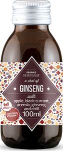 ORGANIC HUMAN SHOT OWOCOWY JABŁKO - CZARNA PORZECZKA - ARONIA - MIĘTA BIO 100 ml - ORGANIC HUMAN 1