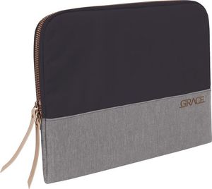 Etui STM Grace 15" Srebrno-czarny 2