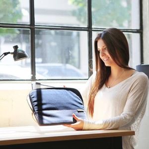 Etui STM Grace 15" Srebrno-czarny 3