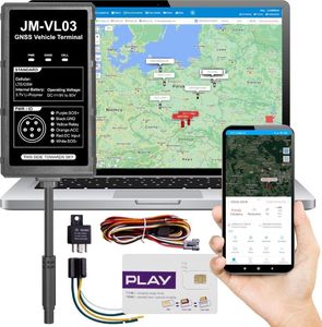 Moduł GPS Jimi IoT Lokalizator GPS 4G 9-90V + karta Play + 1 rok dostępu do Tracksolid 1
