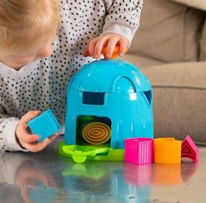 Fat Brain Toys Fabryka Kształtów Sorter. Shape Factory 3