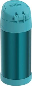 Thermos Termos dziecięcy FUNtainer ze słomką 355ml Turkusowy 4
