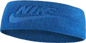 Nike Opaska NIKE Na głowę Dri-Fit TERRY Do biegania blue 1