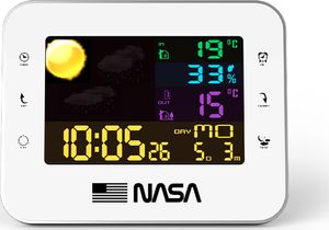 Stacja pogodowa NASA NASA Stacja Pogody Pogodowa 6'' 7w1 Kolorowa WS500 1