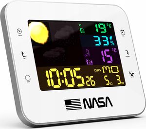 Stacja pogodowa NASA NASA Stacja Pogody Pogodowa 6'' 7w1 Kolorowa WS500 2