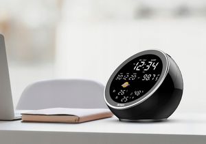 Stacja pogodowa NASA NASA Stacja Pogody Pogodowa Głośnik Radio / Czarny WSP1500 2