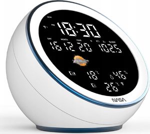 Stacja pogodowa NASA NASA Stacja Pogody Pogodowa Głośnik Radio / Biały WSP1500 3