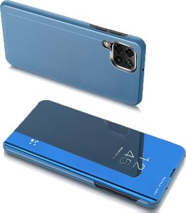 Hurtel Clear View Case futerał etui z klapką Samsung Galaxy A22 4G niebieski 1