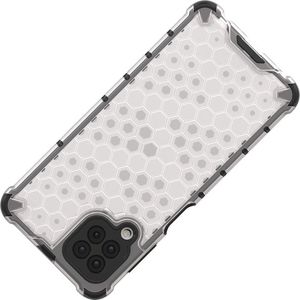 Hurtel Honeycomb etui pancerny pokrowiec z żelową ramką Samsung Galaxy A22 4G niebieski 7