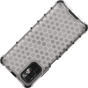 Hurtel Honeycomb etui pancerny pokrowiec z żelową ramką Xiaomi Redmi Note 10 5G / Poco M3 Pro czarny 7
